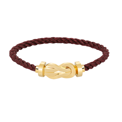 [AuraEcho]CHANCE LARGE 8 FIGURE BUCKLE NO DIAMOND BRACELET GOLD