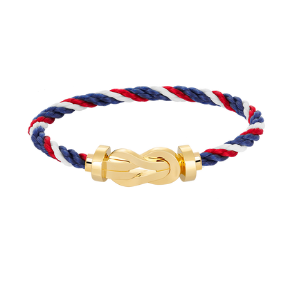 [AuraEcho]CHANCE LARGE 8 FIGURE BUCKLE NO DIAMOND BRACELET GOLD