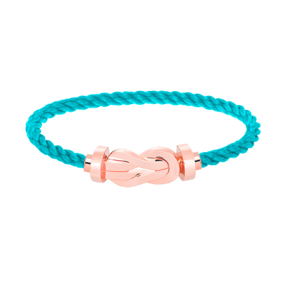 [AuraEcho]CHANCE LARGE 8 FIGURE BUCKLE NO DIAMOND BRACELET ROSE GOLD