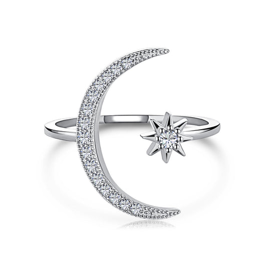 [AuraEcho]Eternity Moon & Star Ring