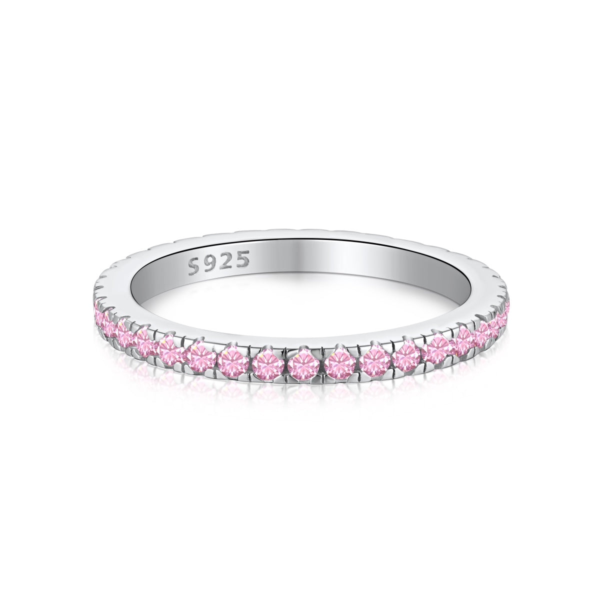[AuraEcho]Delicate Sparkling Round Cut Daily Ring