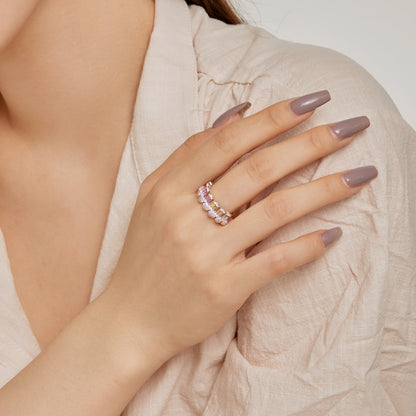 [AuraEcho]Gorgeous Radiant Cut Daily Ring