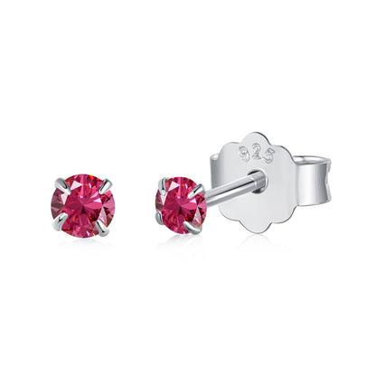 [AuraEcho]Delicate Solitaire Earrings