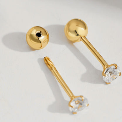 [AuraEcho]Unique U-Shaped Ear Bone Earrings