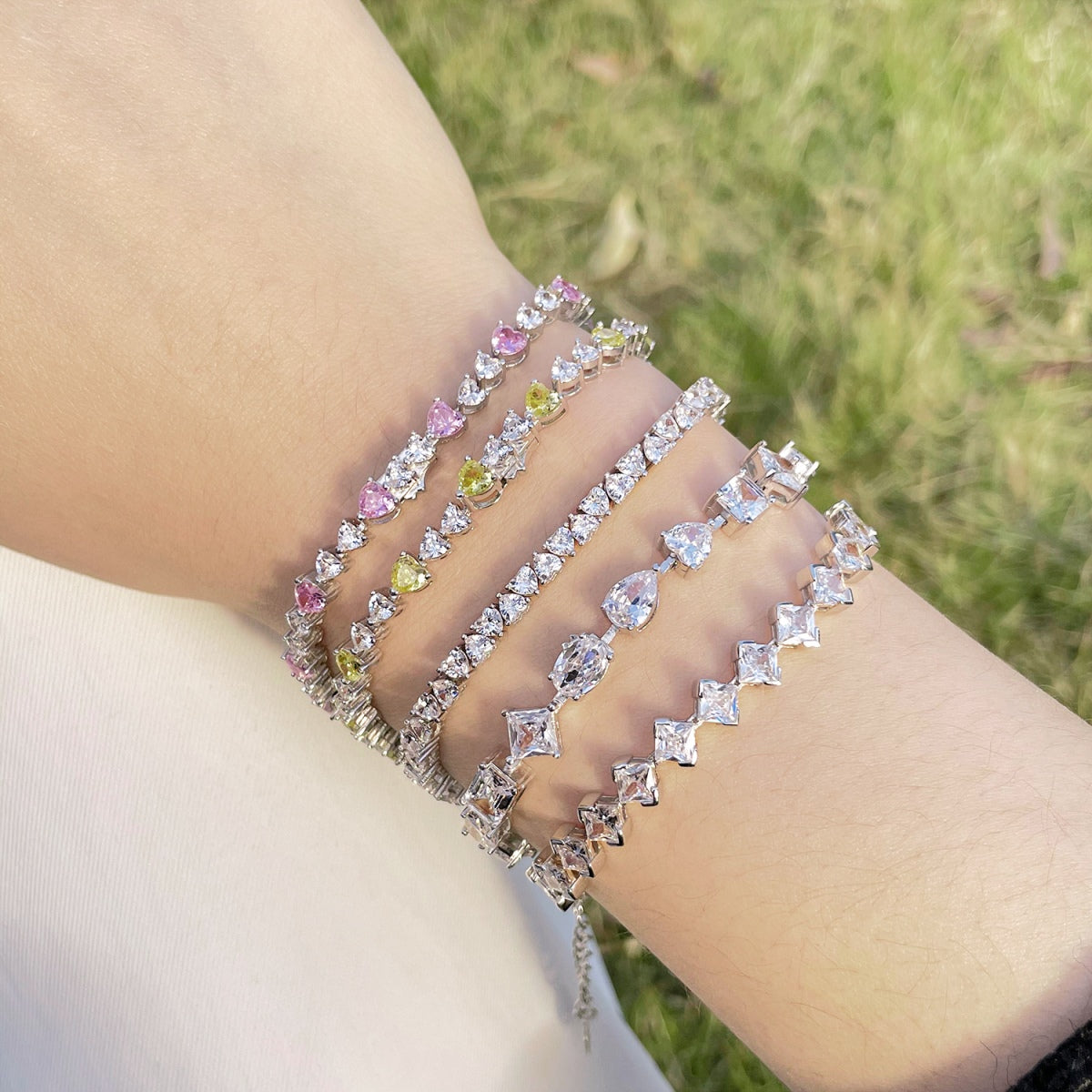 [AuraEcho]Unique Exquisite Multi Cut Daily Bracelet