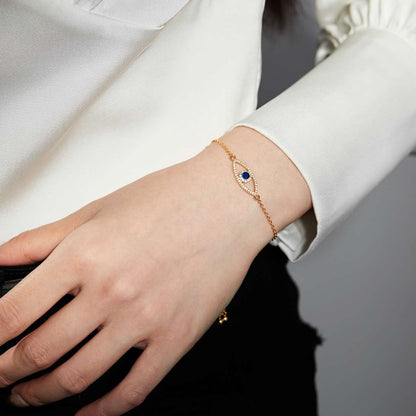 [AuraEcho]Devil's Eye Hollow Design Bracelet