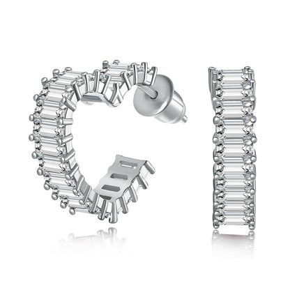 [AuraEcho]Radiant Heart Cutout Earrings