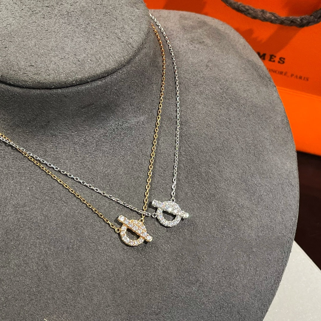 [AuraEcho]ECHAPEE NECKLACE DIAMOND