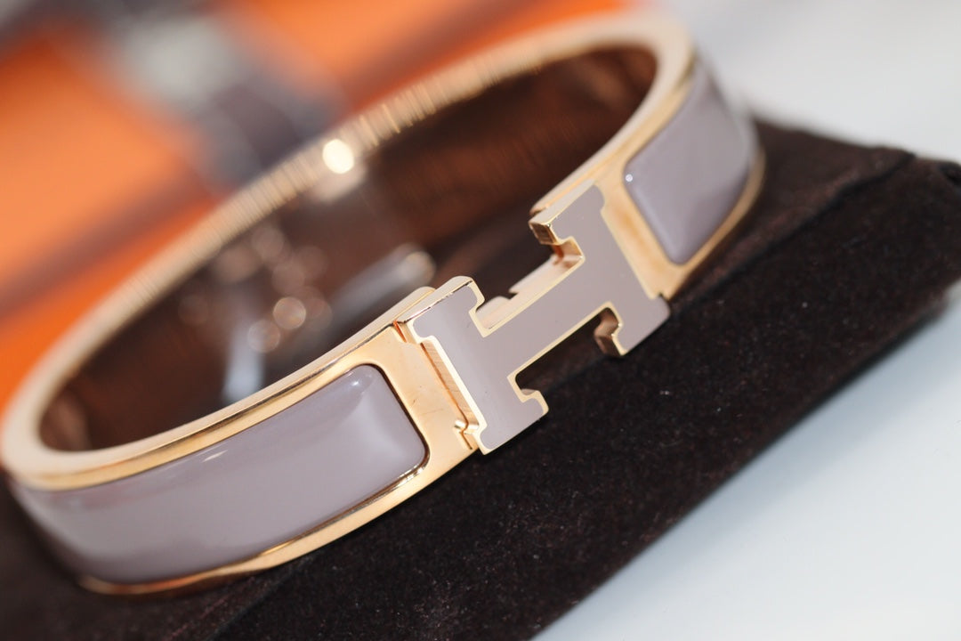 [AuraEcho]H BRACELET 12MM BROWN