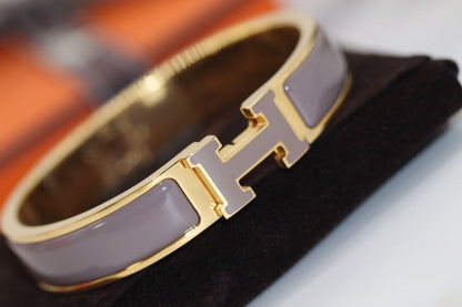 [AuraEcho]H BRACELET 12MM BROWN