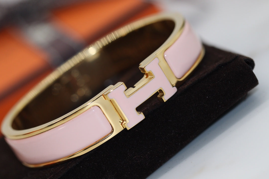 [AuraEcho]H BRACELET 12MM PINK