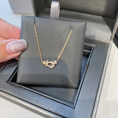 [AuraEcho]FORCE 10 DIAMOND PINK GOLD NECKLACE MINI MODEL