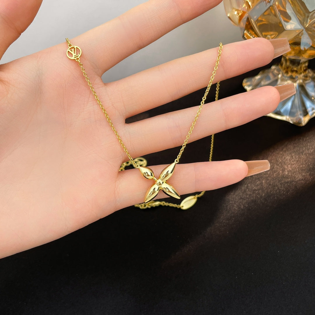 [AuraEcho]LOUISETTE GOLD NECKLACE