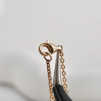 [AuraEcho]JUSTE NECKLACE FULL DIAMOND