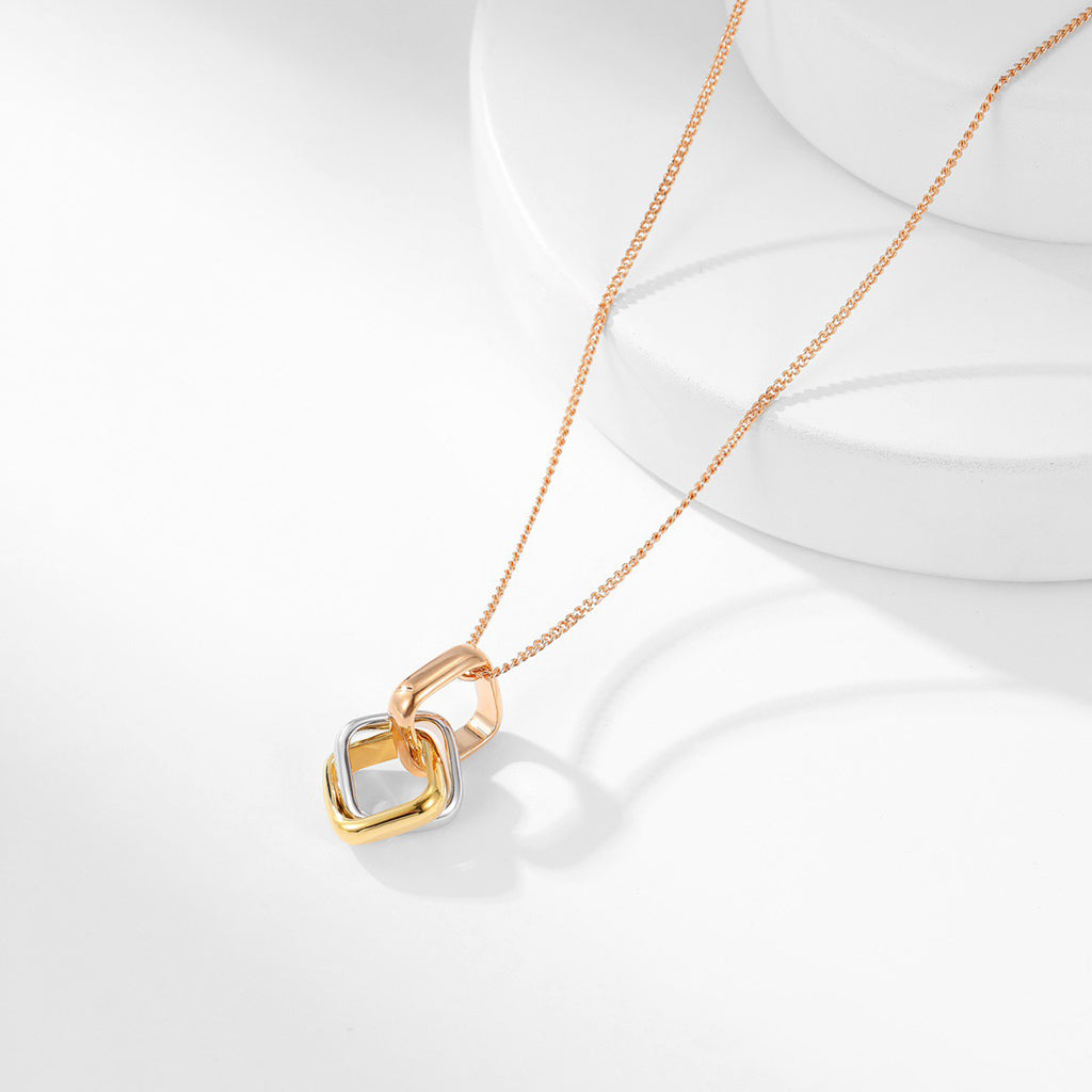 [AuraEcho]TRINITY CUSHION NECKLACE COLLECTION