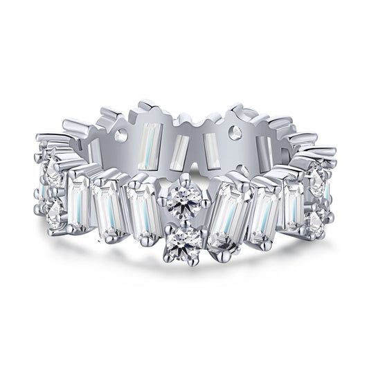 [AuraEcho]Delicate Multi Shape Tennis Ring