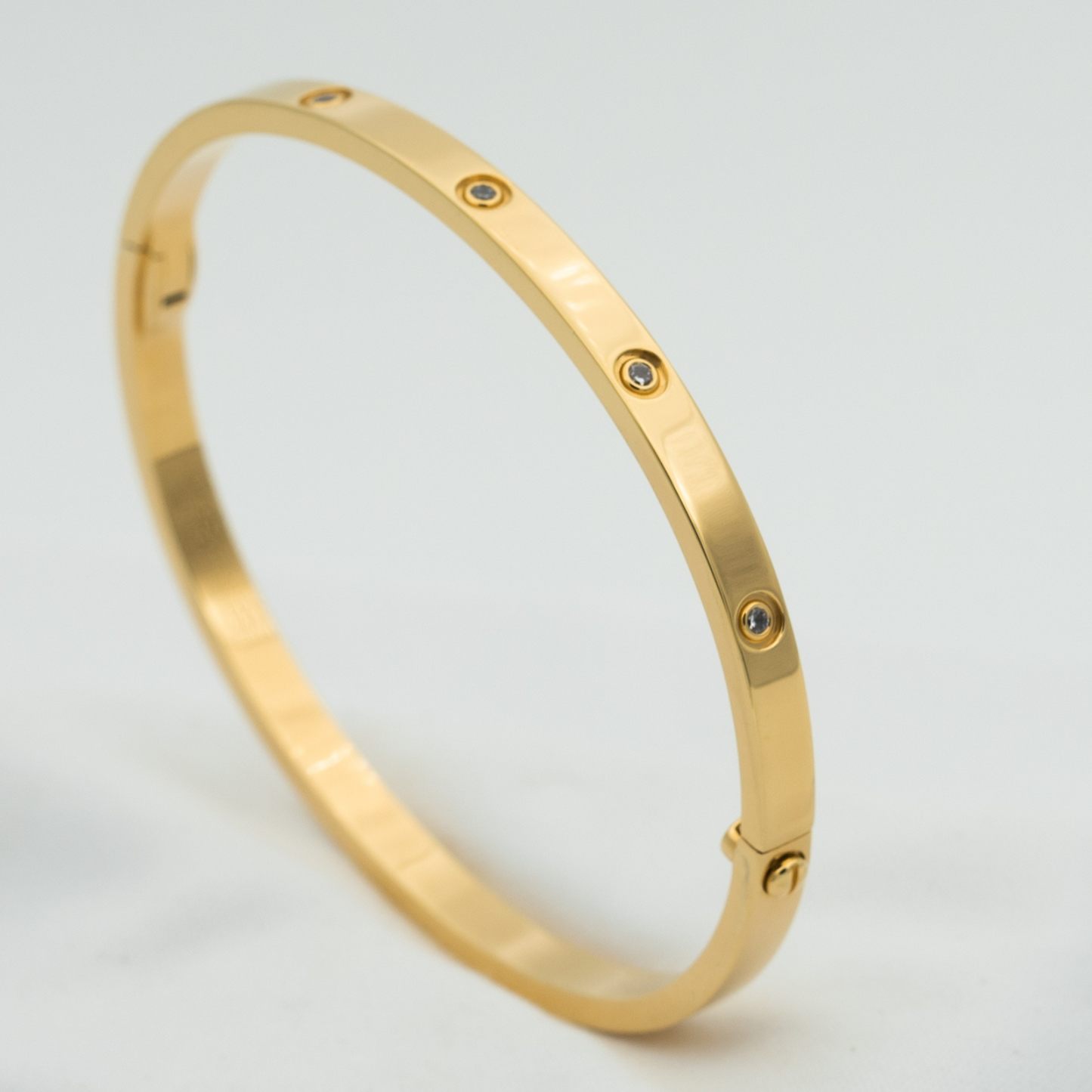 [AuraEcho]LOVE BRACELET 3.65MM 10 DIAMONDS