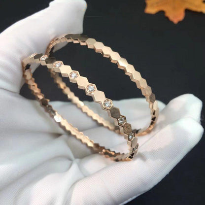 [AuraEcho]BEE LOVE SILVER DIAMOND BRACELET