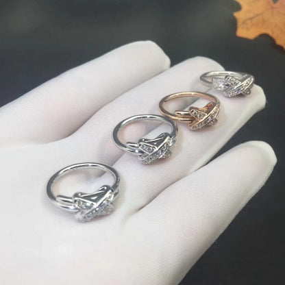 [AuraEcho]JEUX DE SILVER DIAMOND RING
