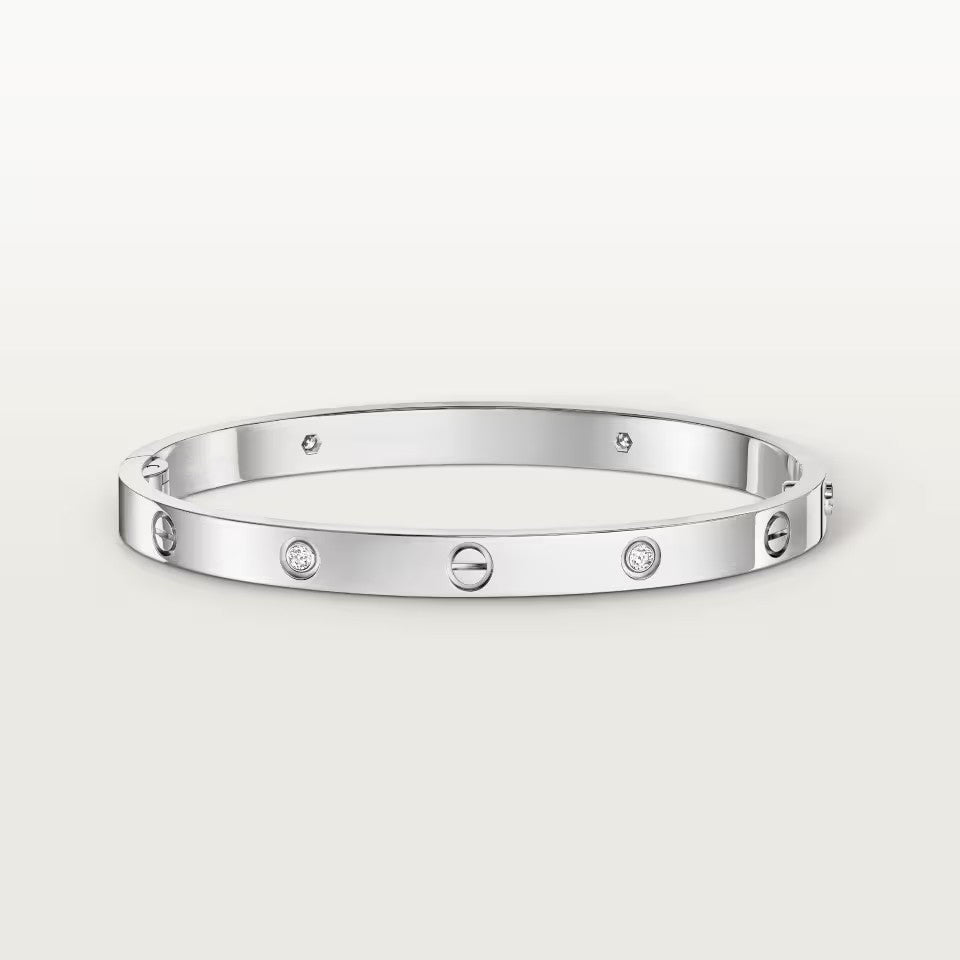 [AuraEcho]LOVE BRACELET 4.8MM 4 DIAMONDS