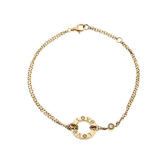 [AuraEcho]LOVE BRACELET 2 DIAMOND